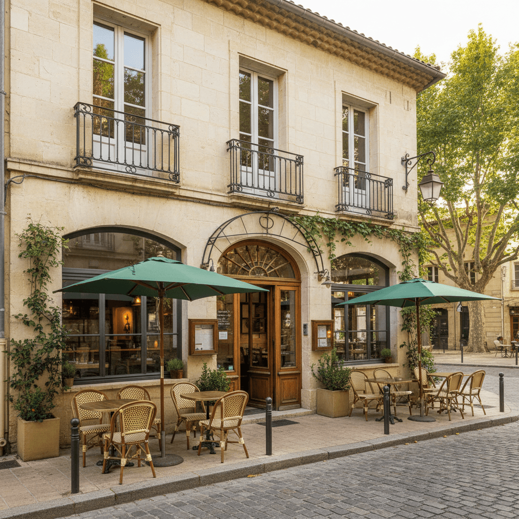 Restaurant 1000m² à Arles : terrasse - licence IV - Image 1