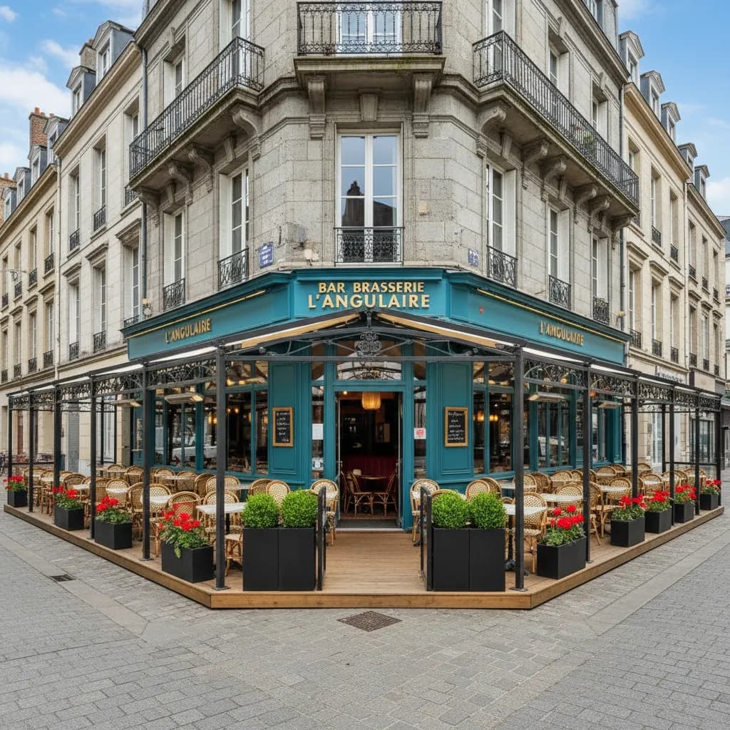 Bar-brasserie à Nantes : terrasse - licence IV - Image 1