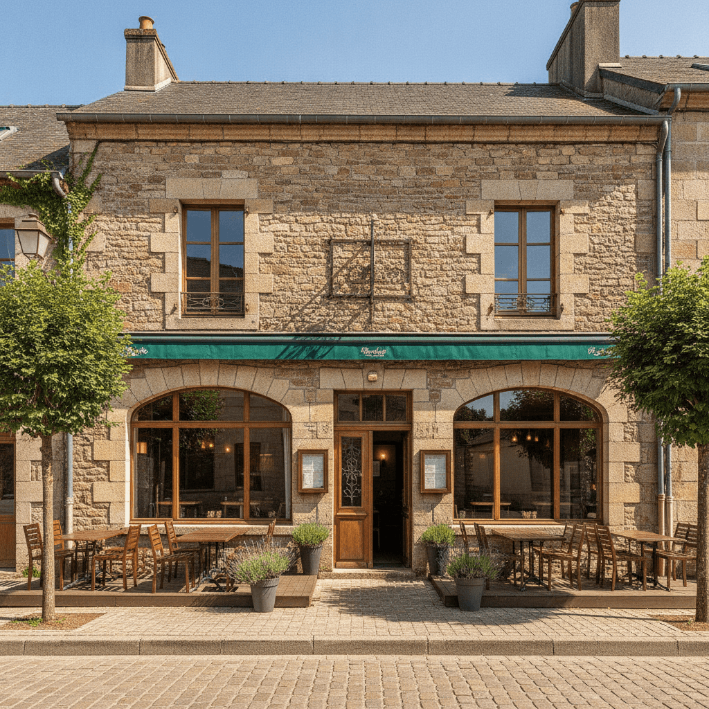 Restaurant 250m² à Combressol : terrasse - licence IV