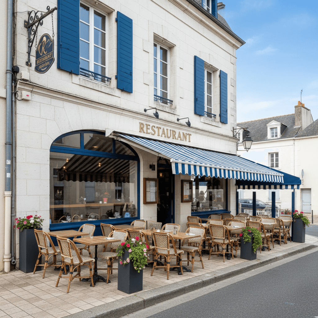 Restaurant 177m² à La Rochelle : terrasse - licence IV