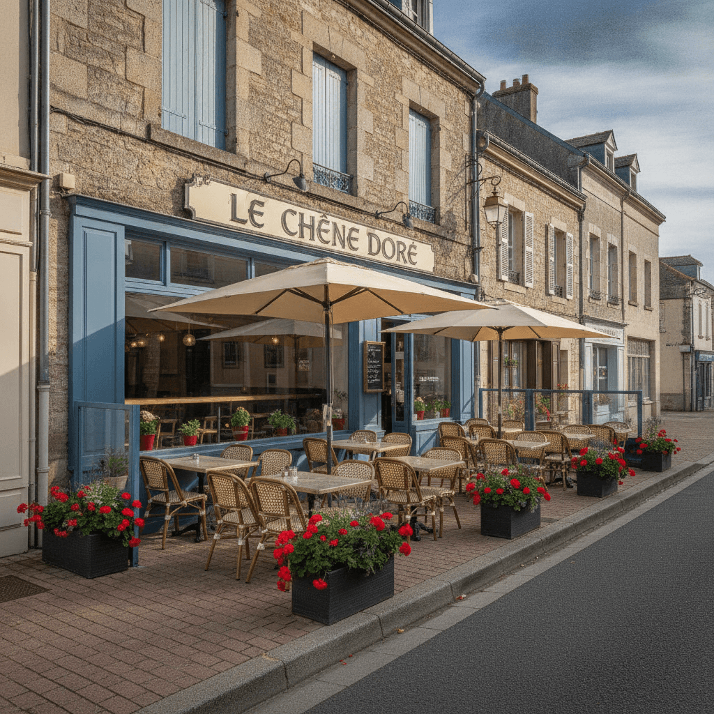 Restaurant 300m² à Moutiers-Les-Mauxfaits : terrasse - licence IV - Image 1
