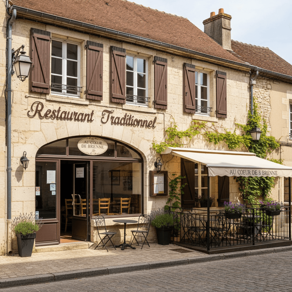 Restaurant à Linge : terrasse - licence IV - Image 1