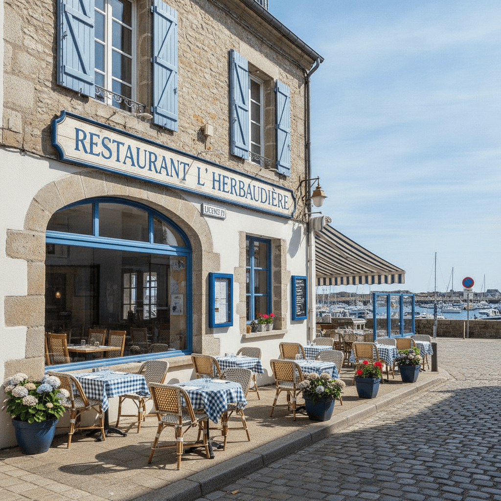 Restaurant à Noirmoutier-En-L'Île : terrasse - licence IV - Image 1