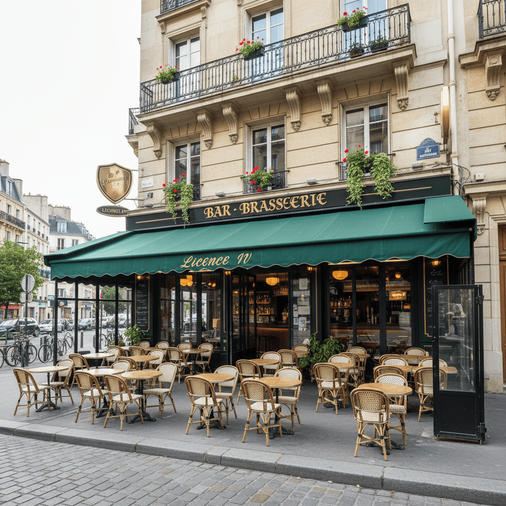 Bar 50 couverts à Fontenay-sous-Bois : terrasse - licence IV - Image 1