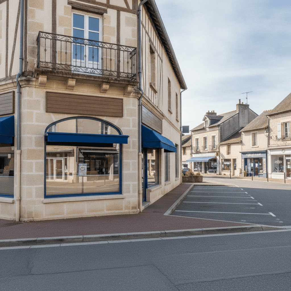 Fast-food à Mont-De-Marsan : parking - Image 1