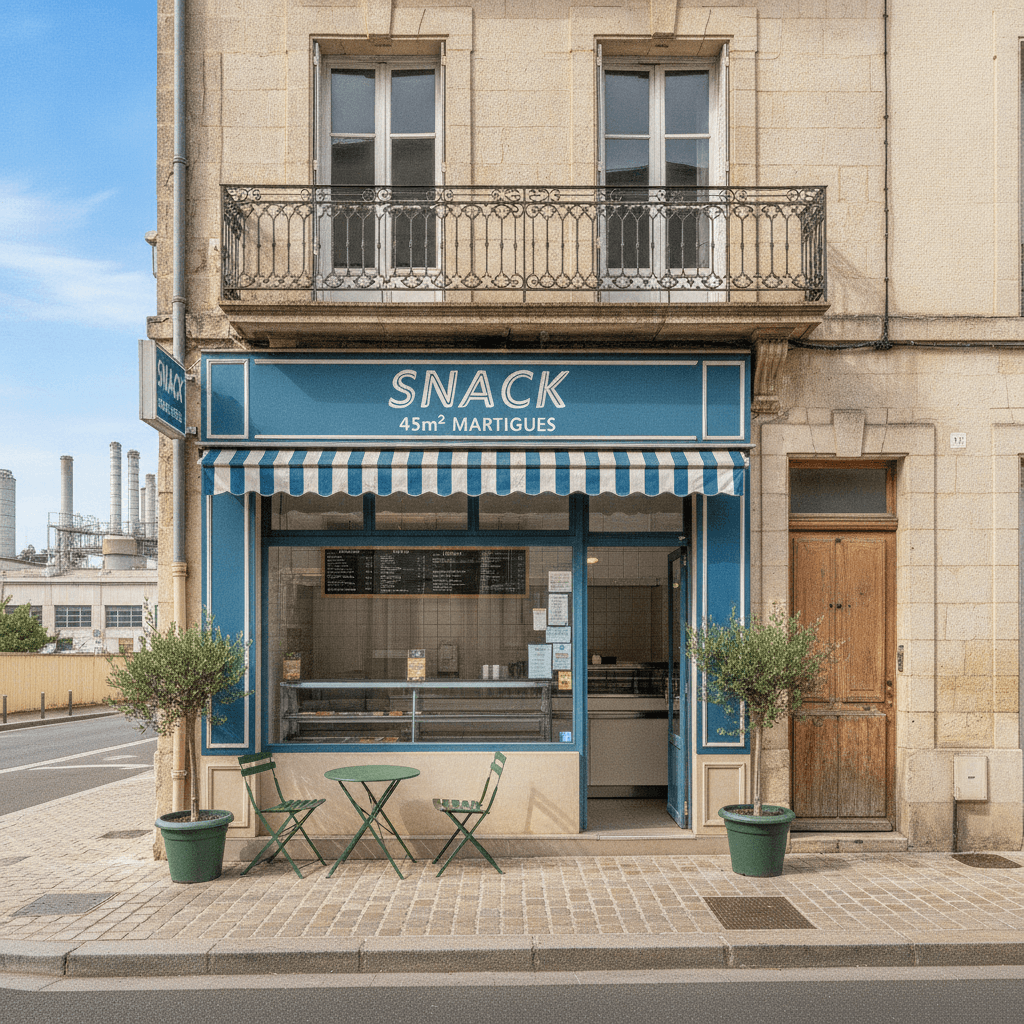 Snack 45m² à Martigues - Image 1