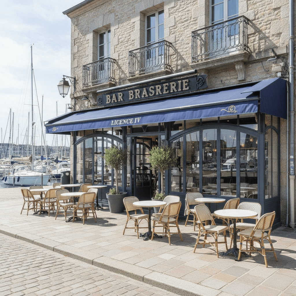 Bar-brasserie : terrasse - licence IV - Image 1