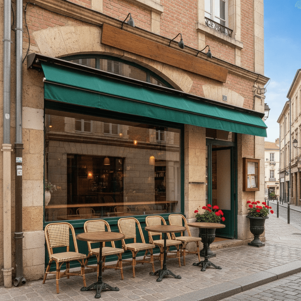 Restaurant 160m² à Toulouse : terrasse - extraction - Image 1