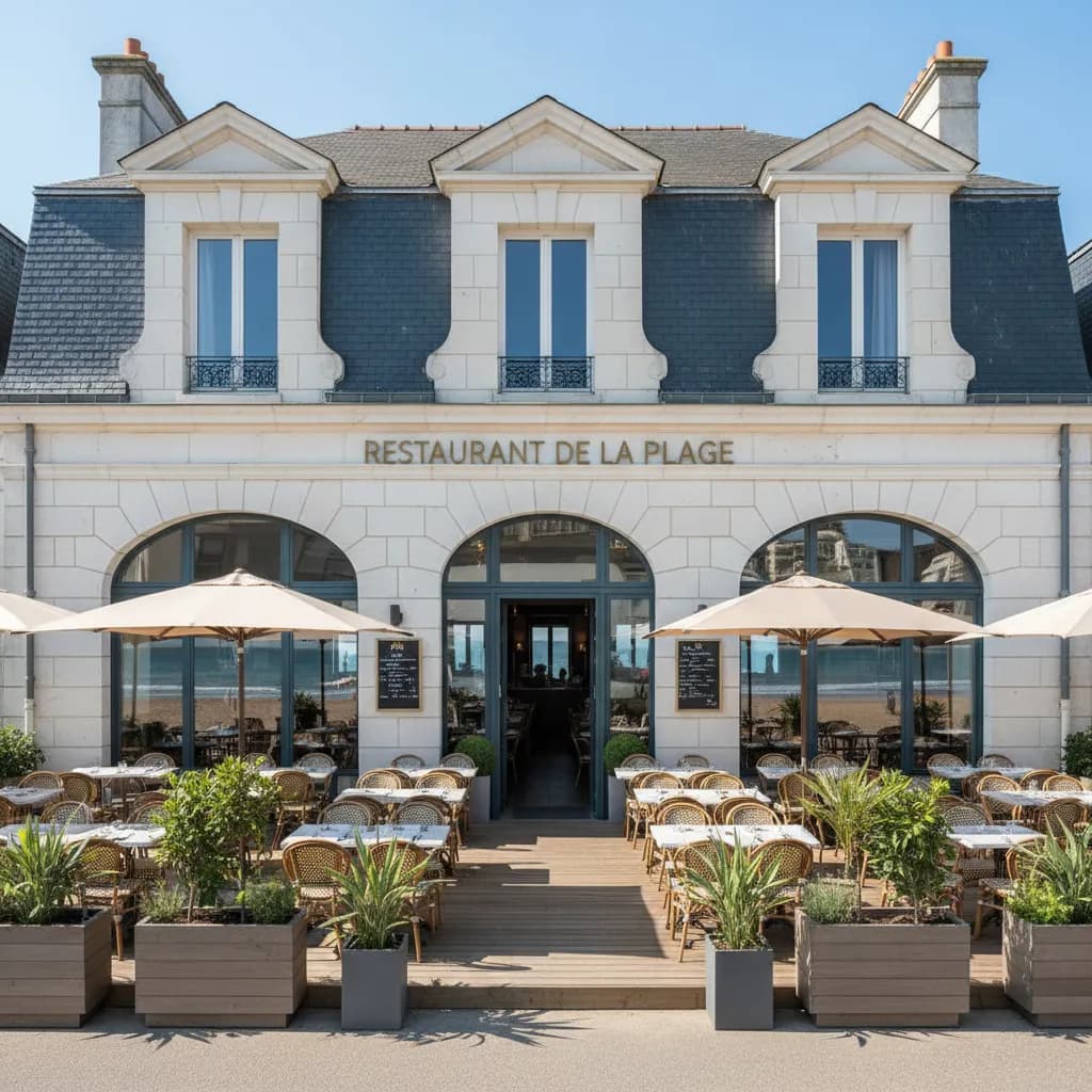 Restaurant à Nantes : terrasse - extraction - Image 1