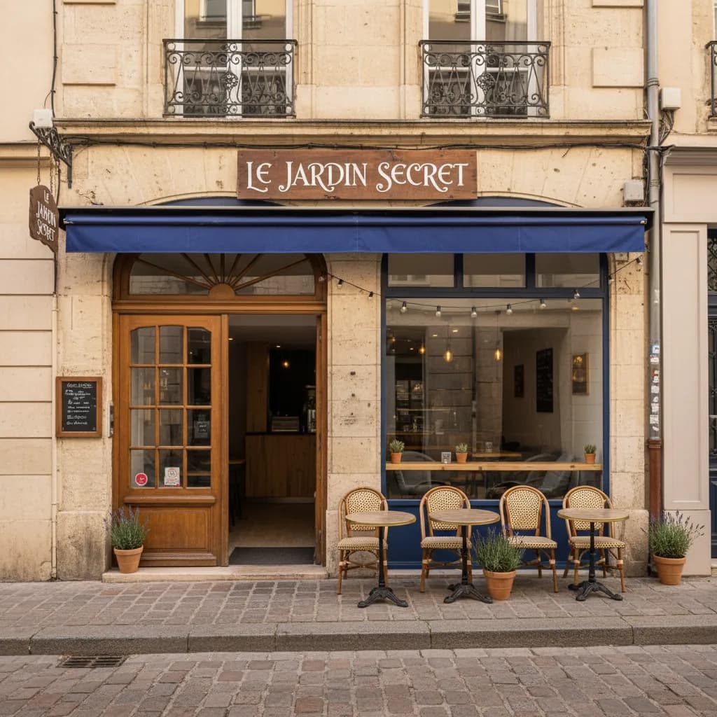 Snack 46m² à Montpellier : terrasse - Image 1