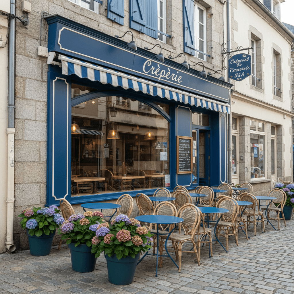 Restaurant à Vannes : terrasse - Image 1