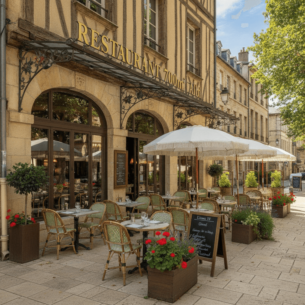 Restaurant 700m² à Albi : terrasse - licence IV - Image 1