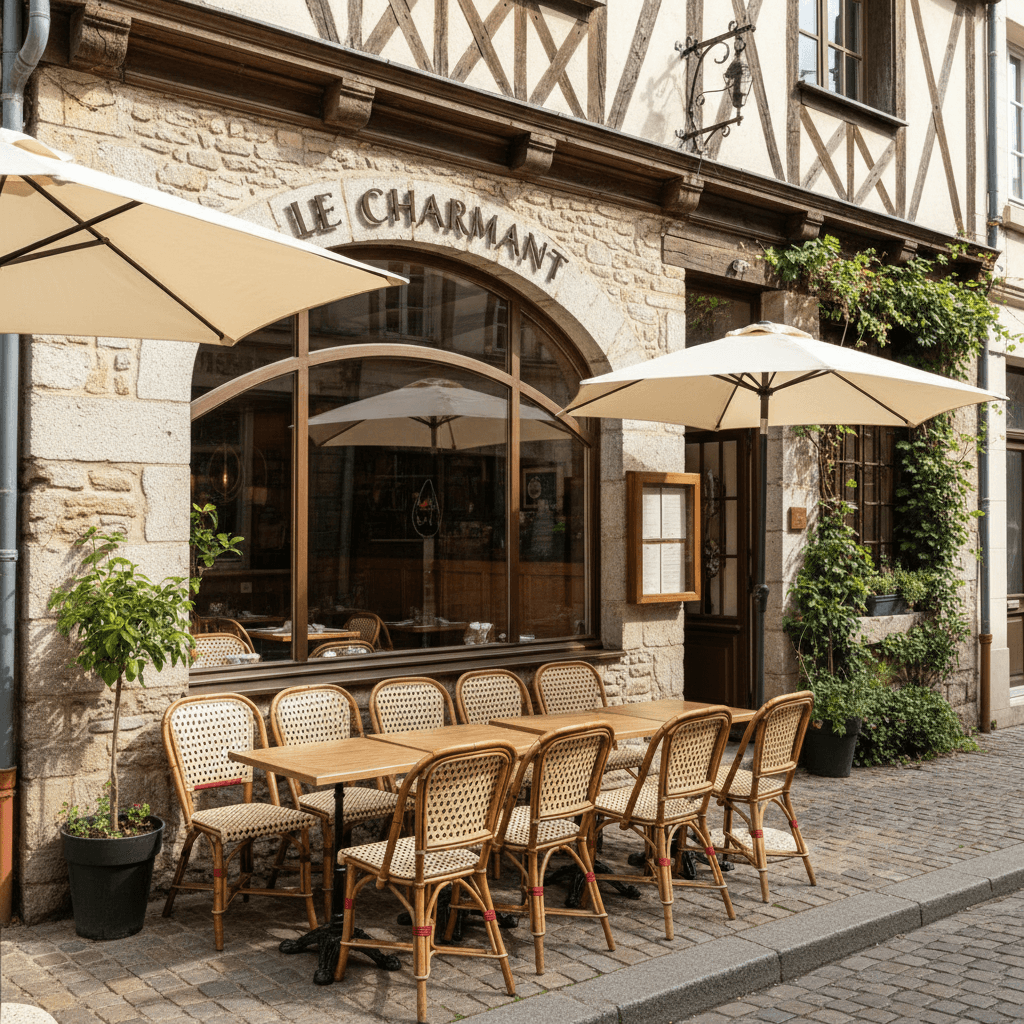 Restaurant à Vannes : terrasse - licence IV - Image 1