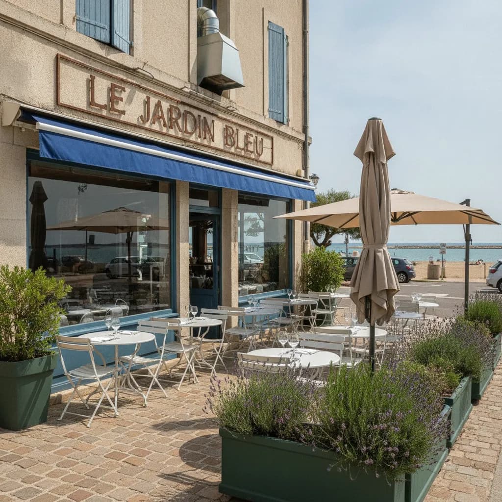 Restaurant 120m² à Vitrolles : terrasse - extraction - Image 1