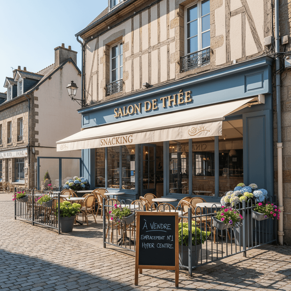 Snack à Vannes : terrasse - Image 1