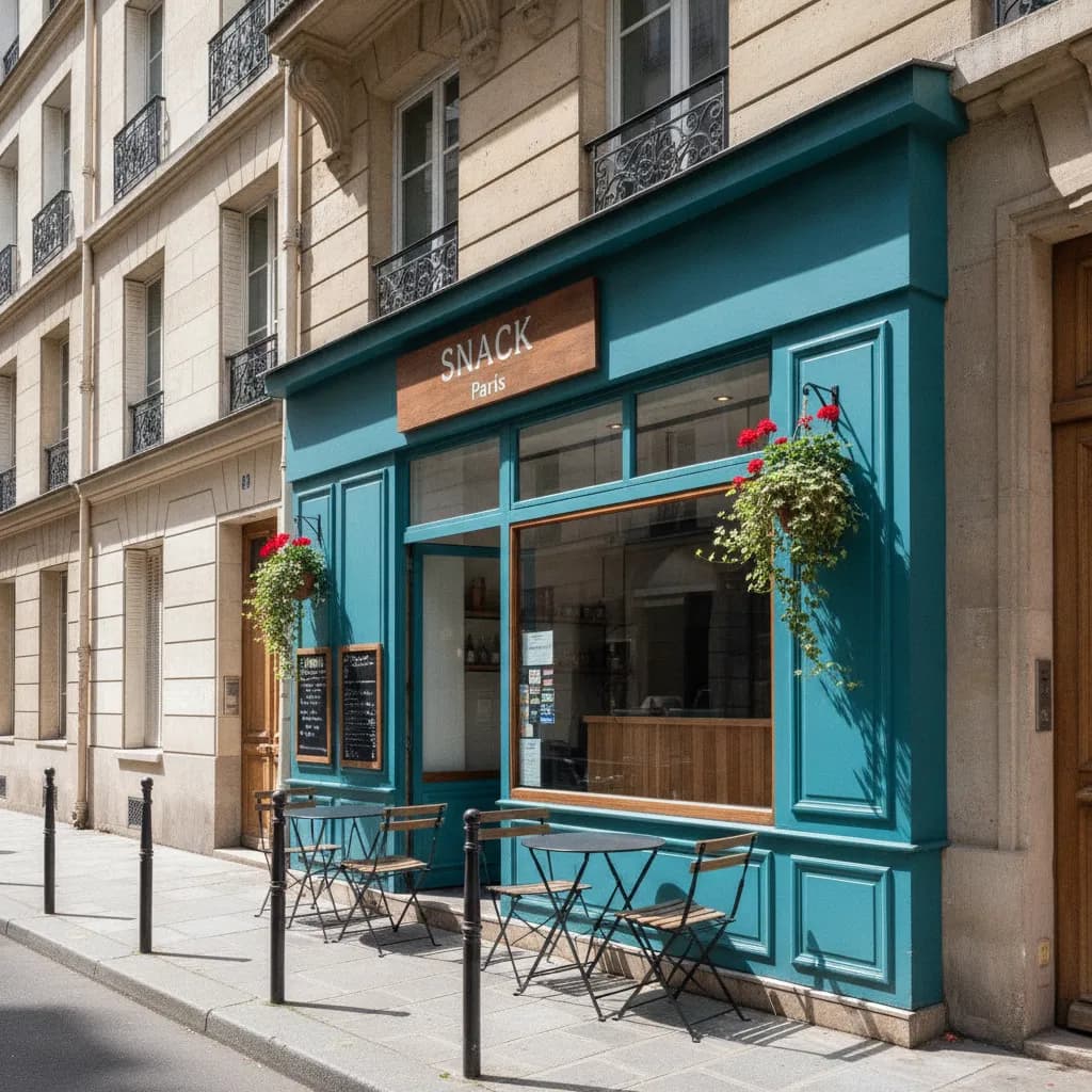 Snack 55m² à Paris : cave/réserve - Image 1