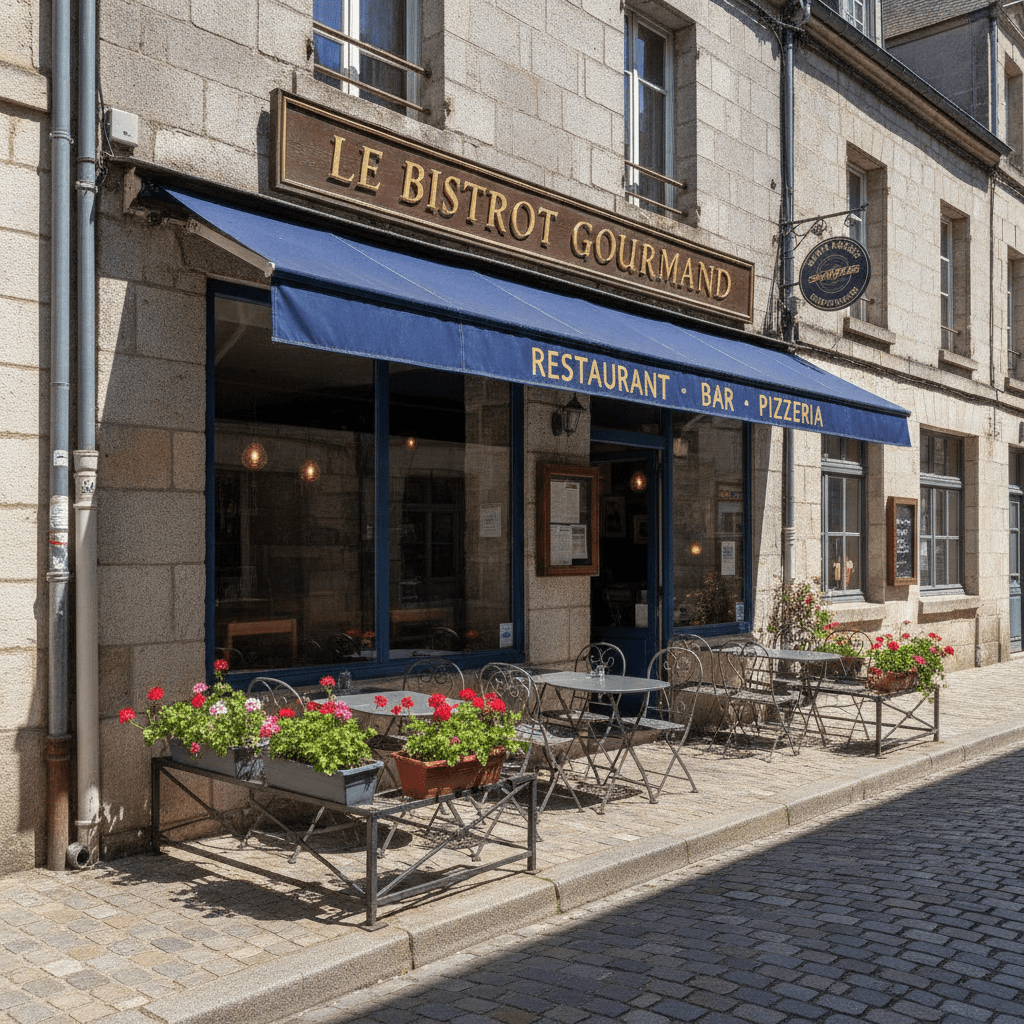 Restaurant 220m² à Rennes : terrasse - licence IV