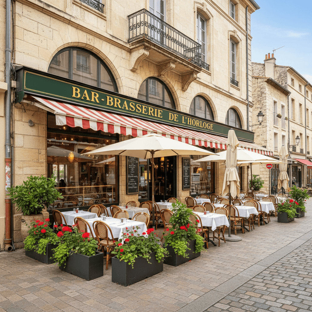Bar-brasserie 350m² à Béziers : terrasse - licence IV - Image 1
