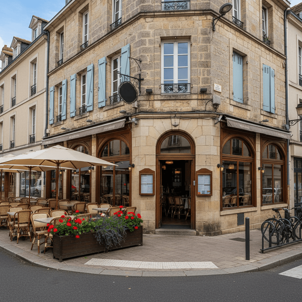 Restaurant à Caen : terrasse - licence IV - Image 1
