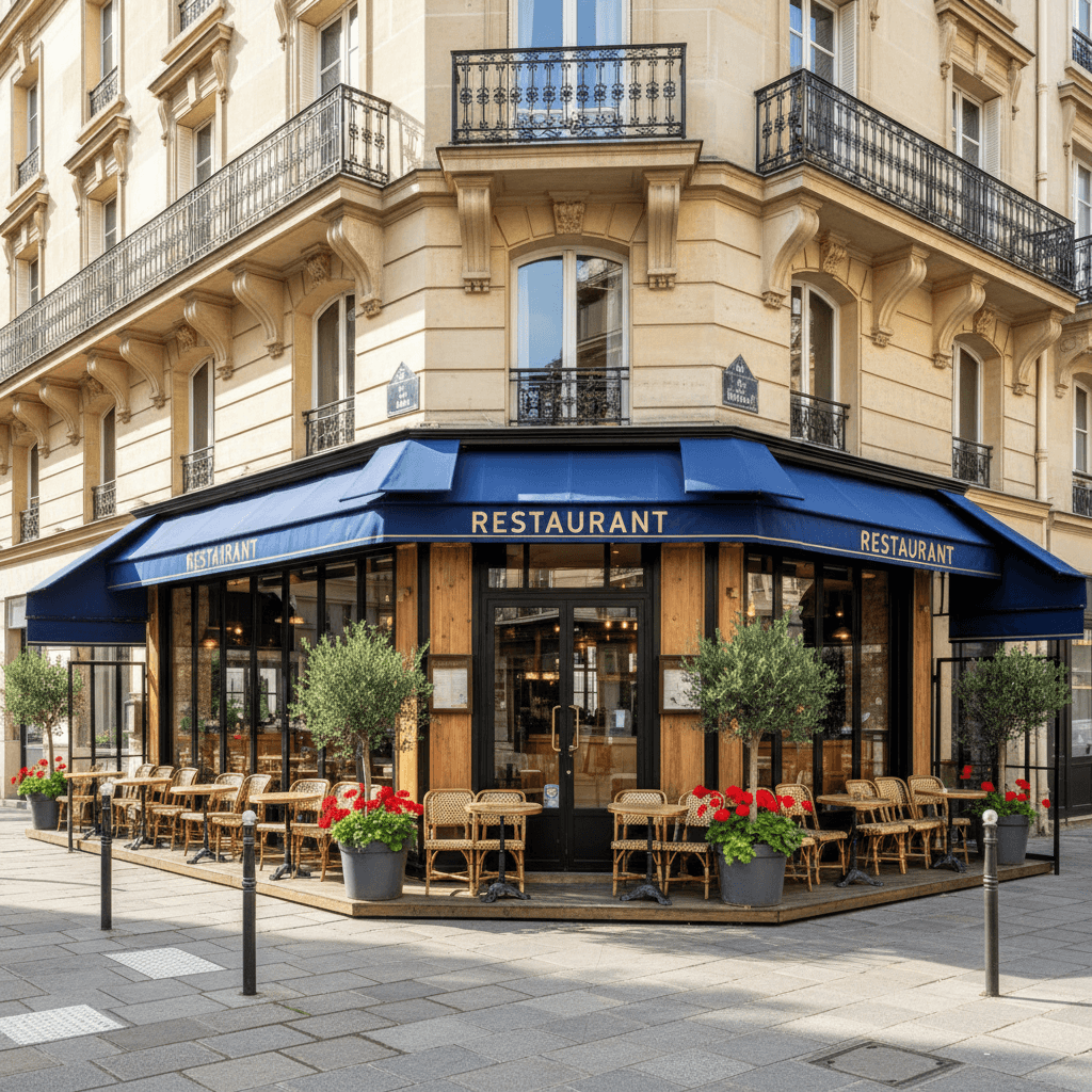 Restaurant 35 couverts à Paris : extraction