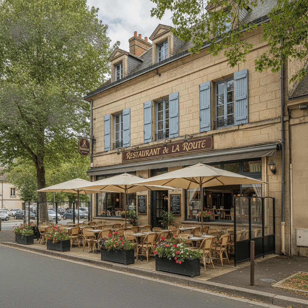 Restaurant 650m² à Savenay : terrasse - licence IV