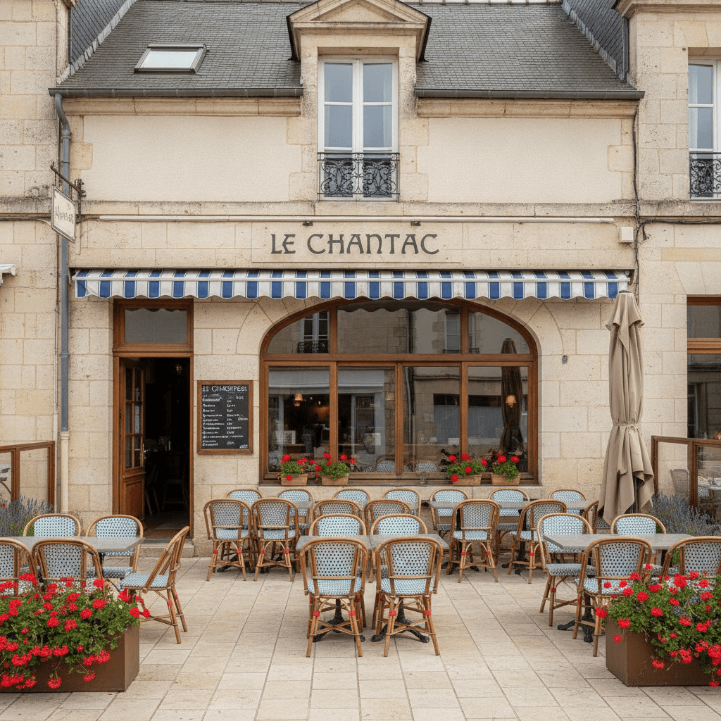Restaurant 306m² à Chantonnay : terrasse - licence IV - Image 1