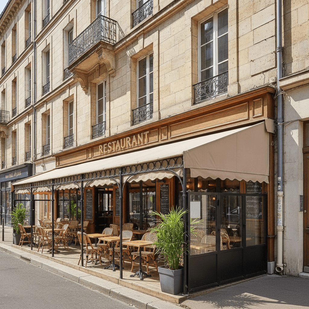 Restaurant 80 couverts à Bagneux : terrasse - licence IV - Image 1