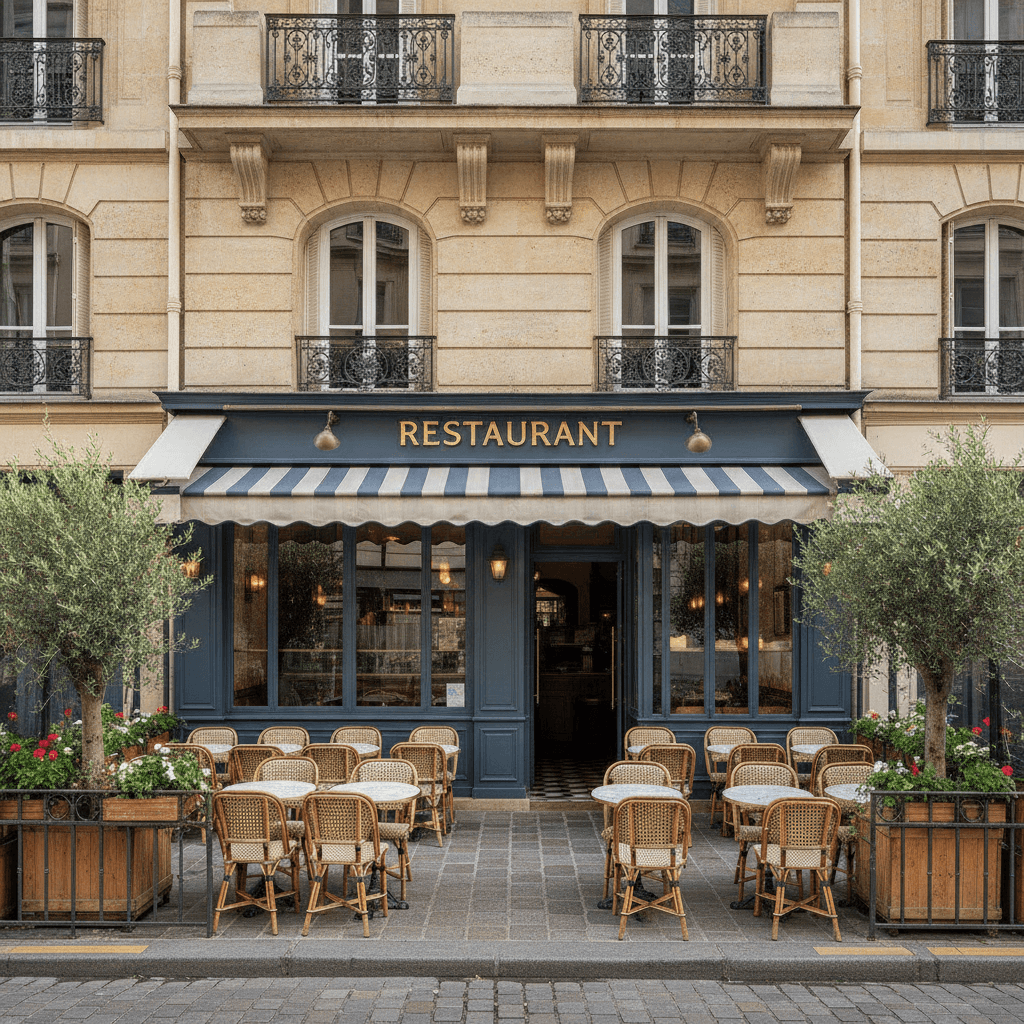 Restaurant 90m² à Vienne : terrasse - licence IV