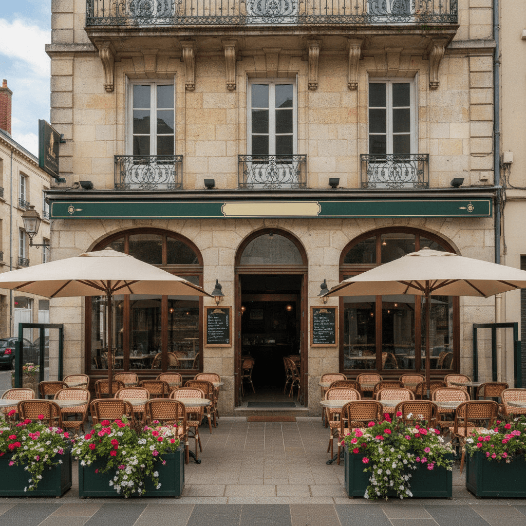 Bar-brasserie 650m² à Roanne : terrasse - licence IV - Image 1