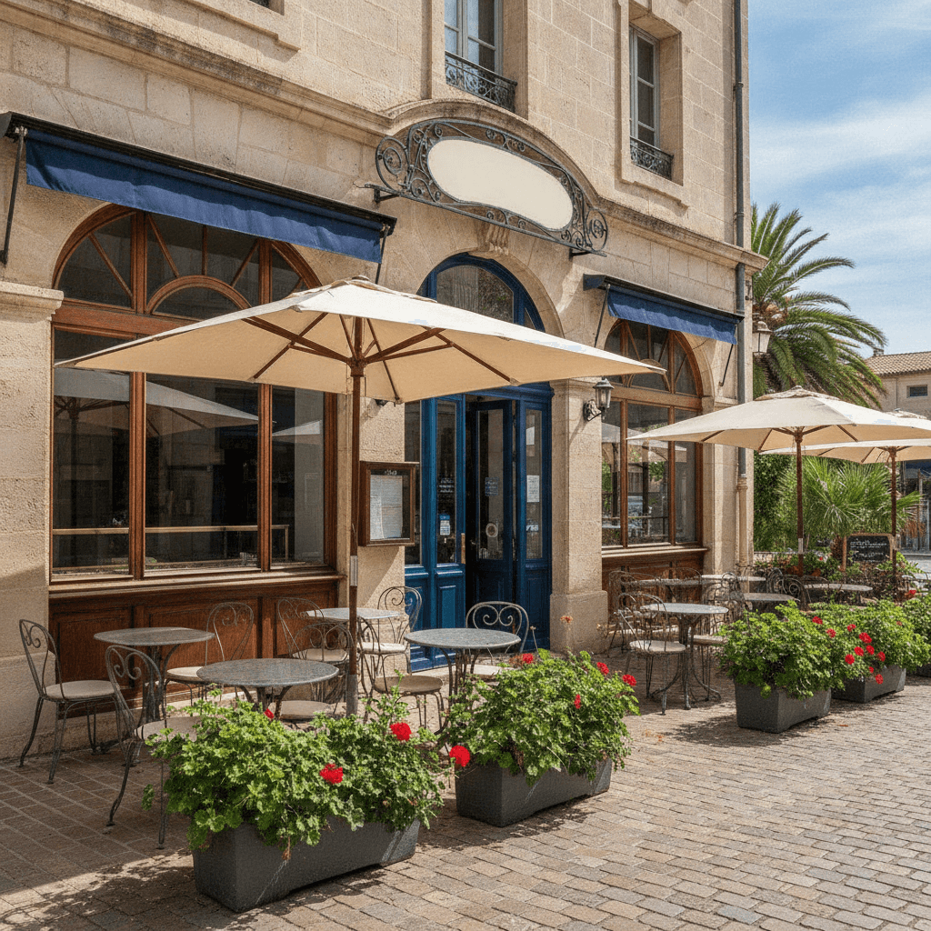 Bar-brasserie 80m² à Agde : terrasse - licence IV - Image 1