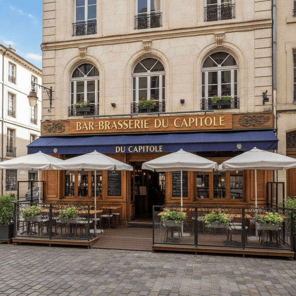 Bar-brasserie 475m² à Toulouse : terrasse - licence IV - Image 1